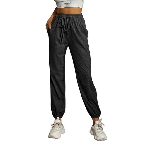 

Capreze Womens Casual Pajama Lounge Pants Drawstring Sleepwear Nightwear Pjs Bottoms Comfy Sleep Joggers with Pocket