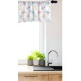 thumbnail image 3 of Ambesonne Butterfly Window Valance, Doodle Style Colorful, 54" X 18", Multicolor, 3 of 3