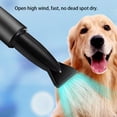 thumbnail image 3 of 2000W High Pot Pet Blower Bajo ruido paso sin pasos para el cabello para perros secador (amarillo), 3 of 9