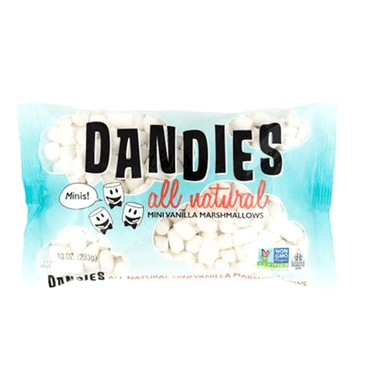 Pack of 2 Dandies All Natural Mini Vanilla Marshmallows, 10 oz