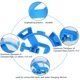 thumbnail image 4 of Soporte para manguera de acuario, tubo de agua con clip de montaje ajustable para tubo de montaje Pl, 4 of 5