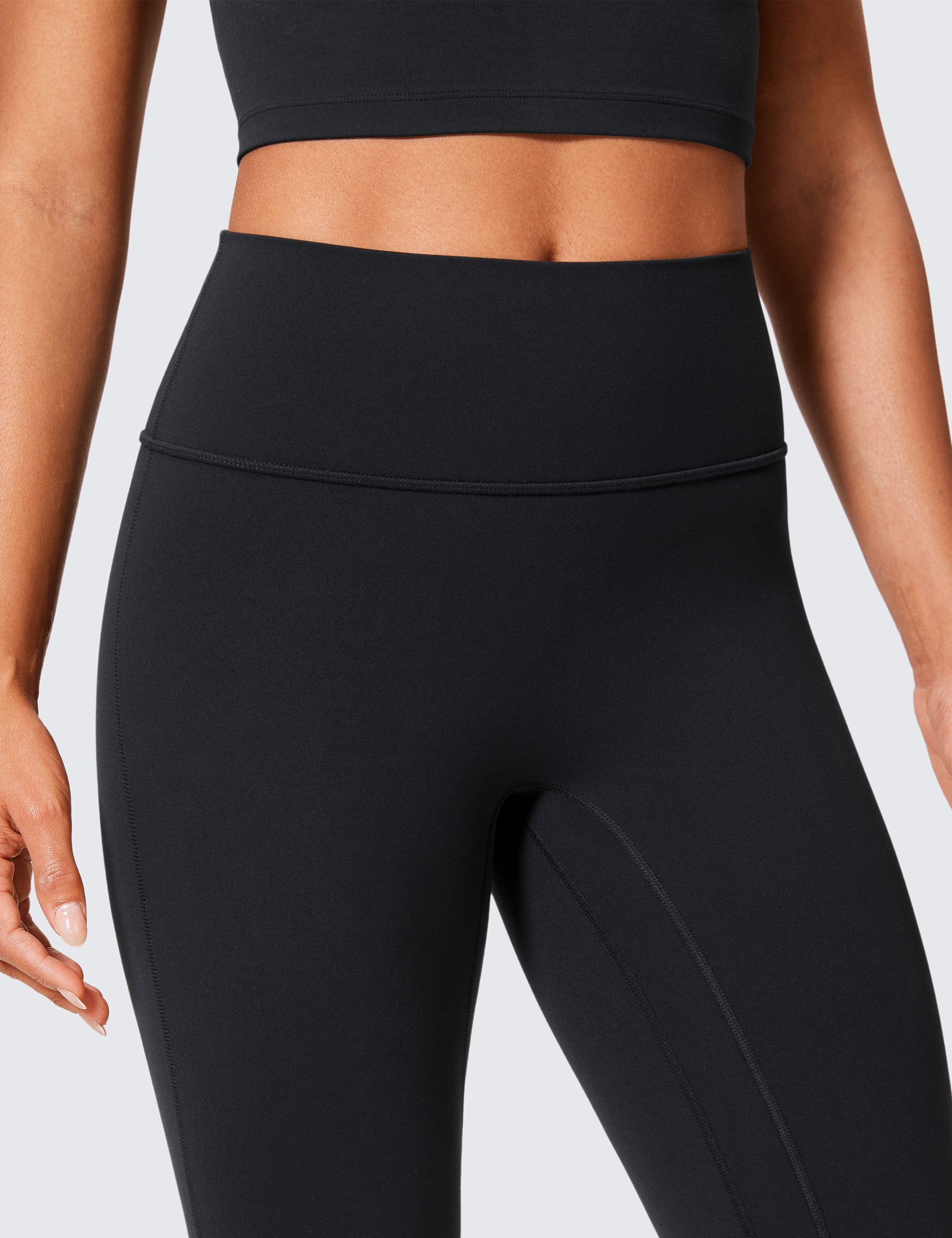 CRZ YOGA Secretsculpt Womens Butterlift Scrunch Butt Flare Leggings 31 Inches