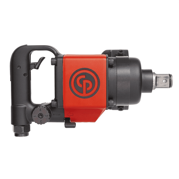 Chicago Pneumatic Chicago Pneumatic CP6773-D18D - 1 Inch Air Impact Wrench, D-Handle with Side Handle, Max Torque Reverse Output 1300 ft. lbf / 1760 Nm, 6600 RPM, Twin Hammer
