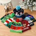 autumn and winter fashion Christmas hat colorful luminous warm adult