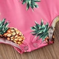 thumbnail image 4 of FOCUSNORM Baby Girls Tourterelle Sans Manches Combinaison Volantée Bandeau, 4 of 5