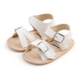 thumbnail image 4 of Baby Summer PU Non-slip Walking Shoes, 4 of 6