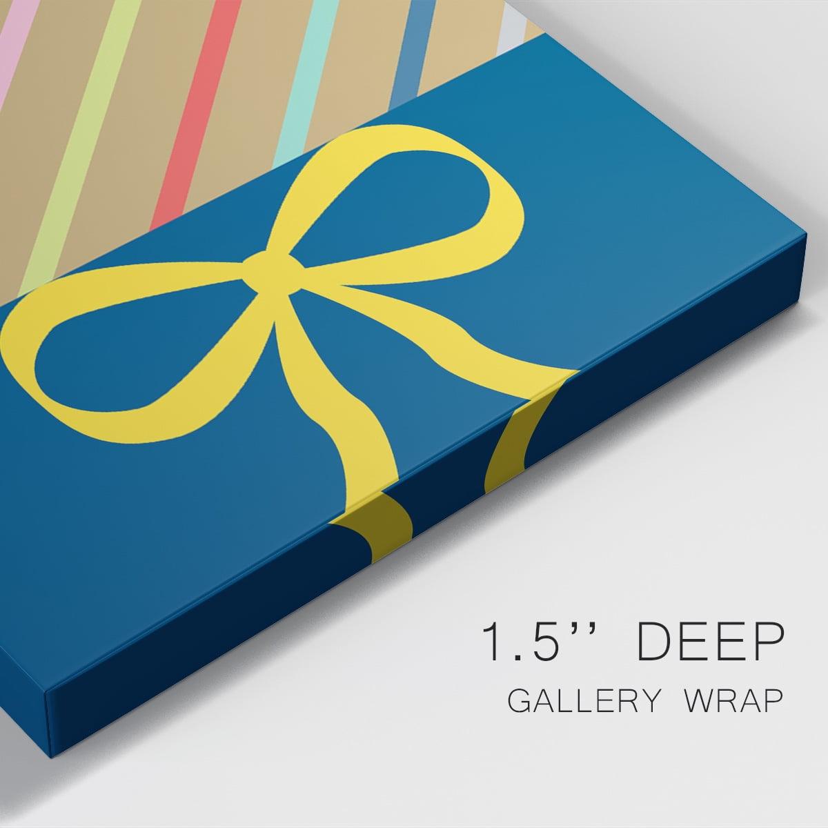 Stripes Premium Gallery Wrapped Canvas - Ready to Hang