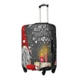 thumbnail image 2 of Balery Luggage Cover Traditional Scandinavian Dwarf Print Suitcase Covers for Luggage Elastic Washable Suitcase Protector Fits 18-32 Inch Luggage-Medium, 2 of 9