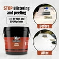Liquid Rubber RV Roof and EPDM Rubber Primer Weatherseal Roofing
