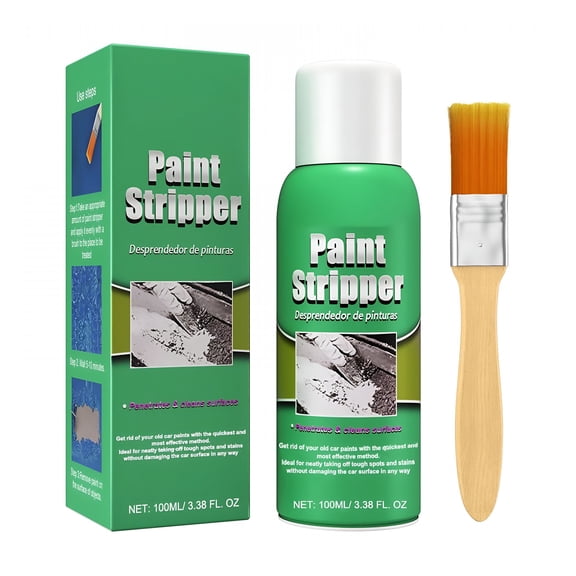 RAGUPEL Paint Remover | High Performance Paint Remover Fast Acting Gel Formula Multiple Coats on Various 100Ml Paint Stripper
