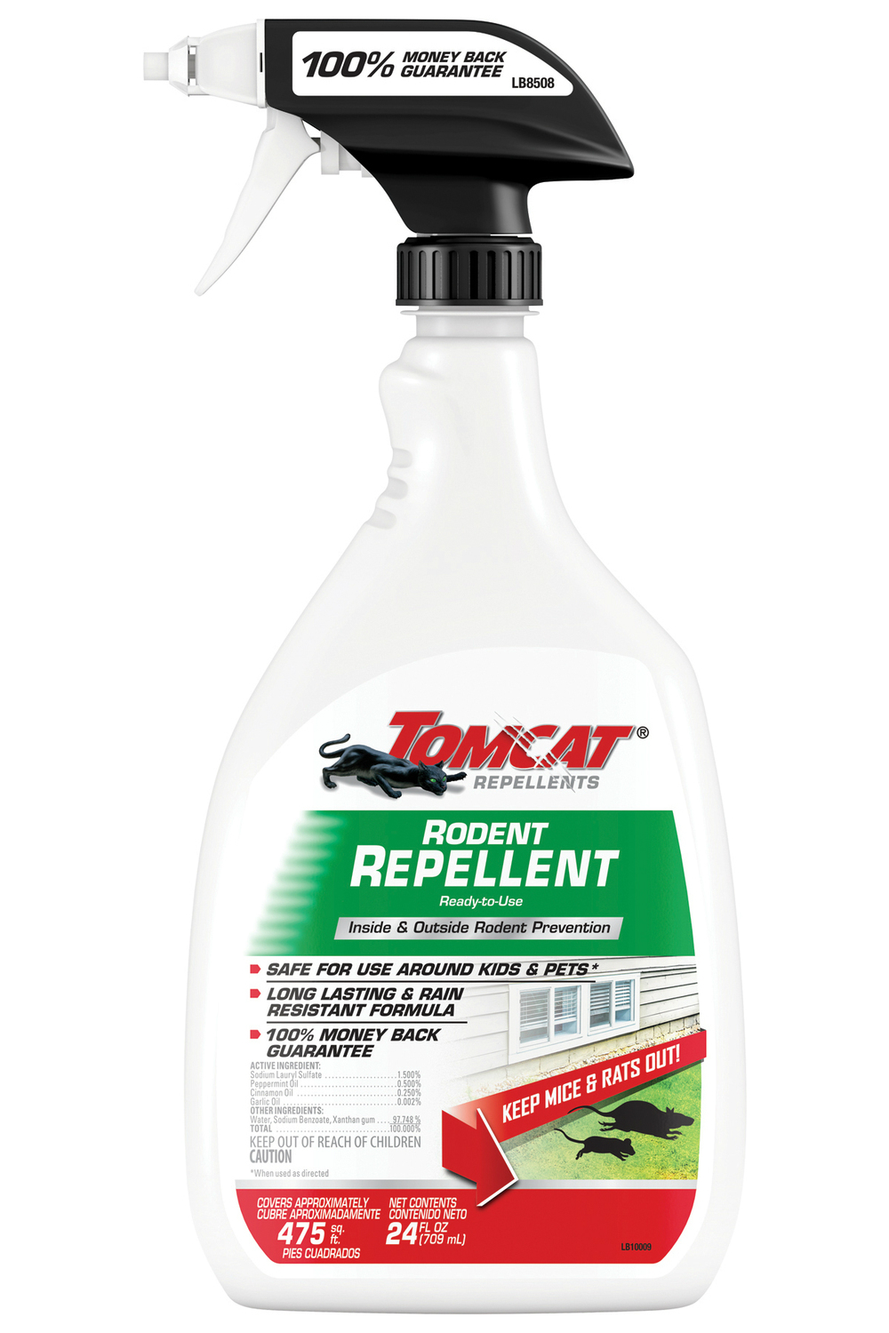 Tomcat Repellents Rodent Repellent ReadytoUse, 24 oz. Spray Walmart