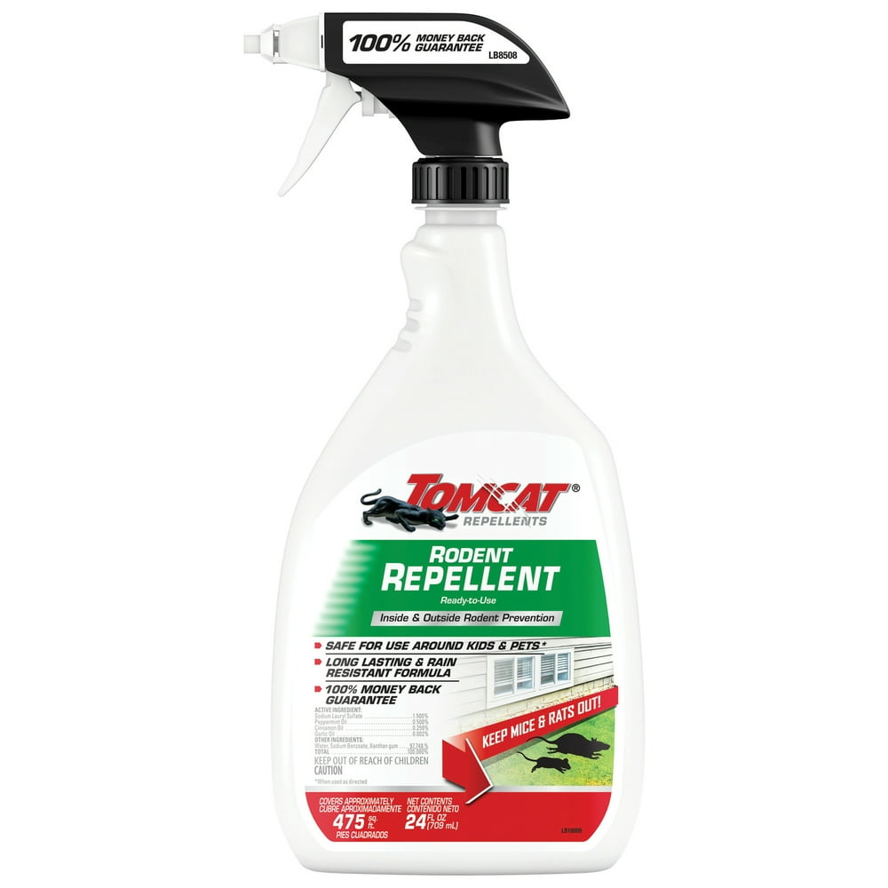 Tomcat Repellents Rodent Repellent ReadytoUse, 24 oz. Spray Walmart
