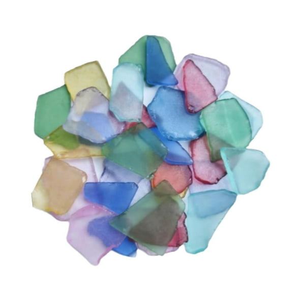Youkk Sea Glass Vase Filler DIY Craft Wedding Party Rocks Beach 3cm to for Decor 1cm Fountain 1cm to 3cm