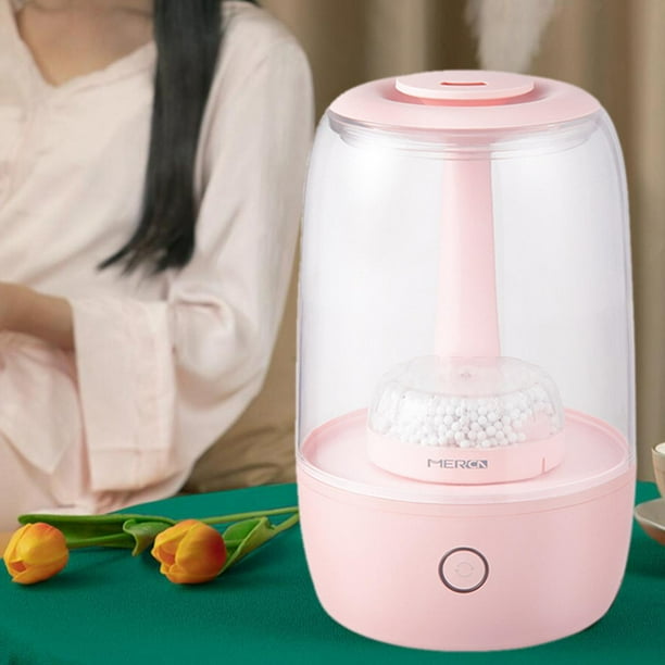 Humidificador de nieb fría de llenado para dormitorio Humidificadores ultrasónicos silenciosos de 3,5 l Humidificador ultrasónico de Rosa Macarena humidificador de aire