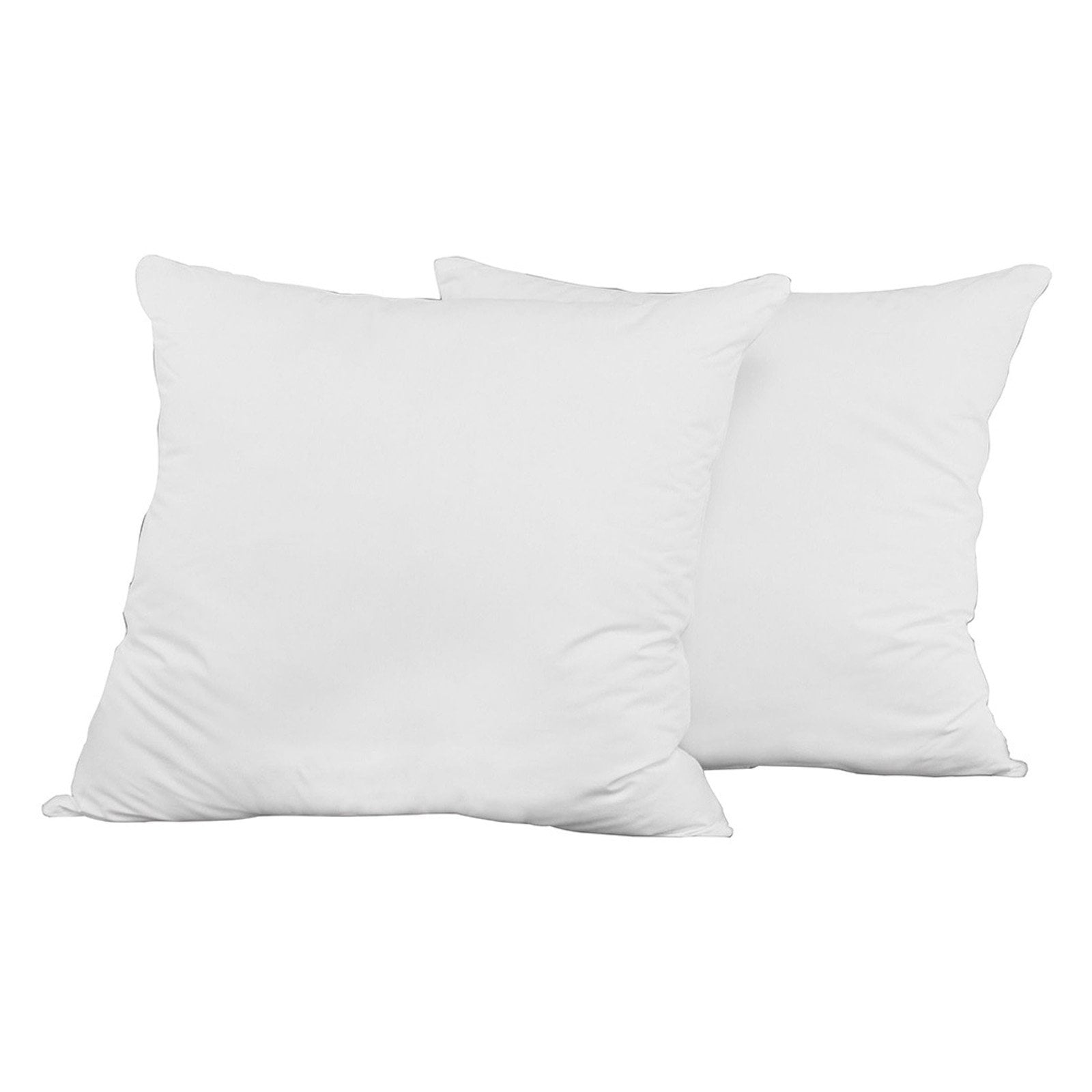 LCM Home Fashions Euro Square Pillow Set of 2
