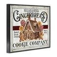 thumbnail image 4 of Stupell Industries Gingerbread Vintage Sign Holiday Painting Black Framed Art Prints Wall Art, 14 x 11, 4 of 10