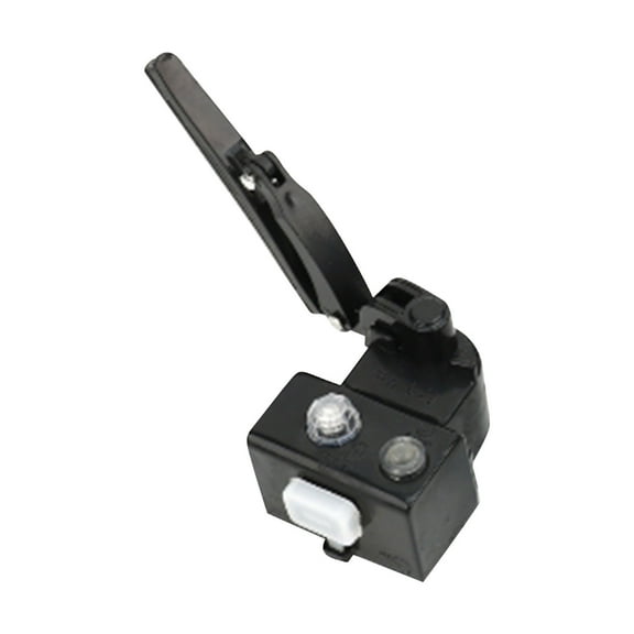 ​​Smart Helmet Visor Wiper Kit | LED Safety Light & Dual-Speed Rain Cleaner | USB-Rechargeable Motorcycle Accessory for Night Riders​(Black)