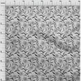 thumbnail image 4 of oneOone Cotton Cambric Gray Fabric Floral Retro Quilting Supplies Print Sewing Fabric By The Yard 42 Inch Wide, 4 of 5