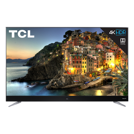 Refurbished TCL 65" Class 4K Ultra HD (2160) Dolby Vision HDR Roku Smart TV LED TV (65C807-B)