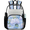 Multicolor 3, variant on Vintage Cowhide Print Clear Backpack for Stadium Events, Transparent Backpacks See Through Plastic Bag for Concerts & Work, Rustic Western Animal Print