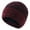 Red, variant on Women's Knitted Hat Thickened Winter Hat Color Block Melon Hat Caps Women