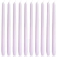 thumbnail image 1 of Candle Yiflyer 10 x 25 cm, color morado pálido, sin perfume, paquete de 10, 1 of 7