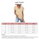thumbnail image 5 of Top de manga corta con pétalos para mujer, camiseta informal holgada con agujeros calados y cuello en V para uso en verano, amarillo XXL, 5 of 5