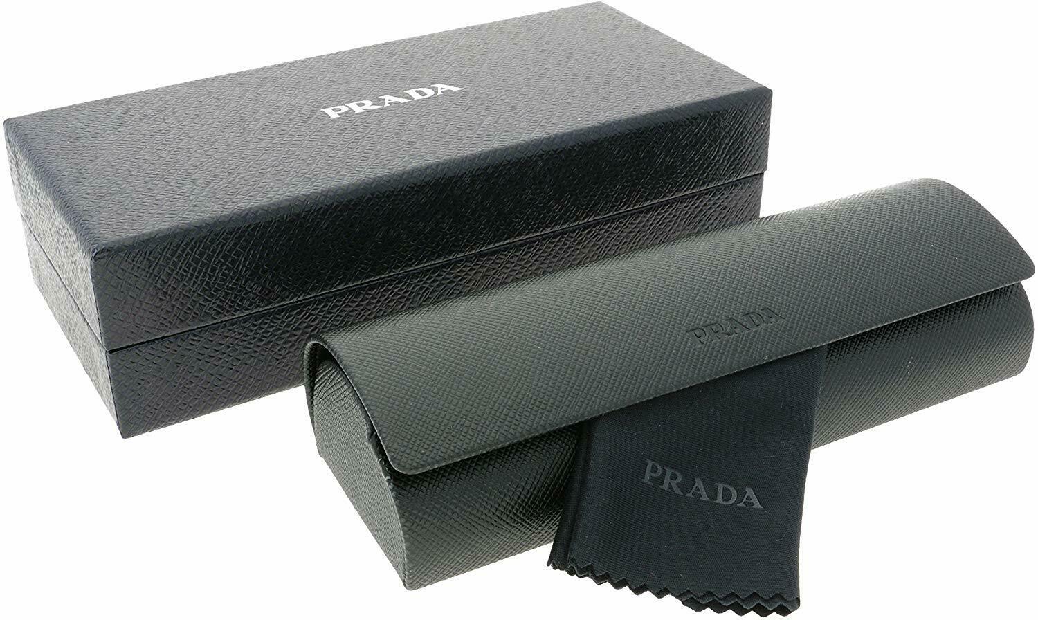 Prada Linea Rossi OPS 50LV 489101 Black Lifestyle Eyeglasses 53MM New Italy RX - image 5 of 5
