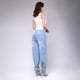 thumbnail image 3 of Pantalón Recto Tiro Alto Mezclilla 100% Algodón Jeans Dama, 3 of 6