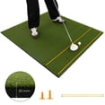 thumbnail image 1 of Costway Tapete de golf de 1,5 x 1,2 m, césped artificial para entrenamiento de golf, 20 mm, 1 of 4