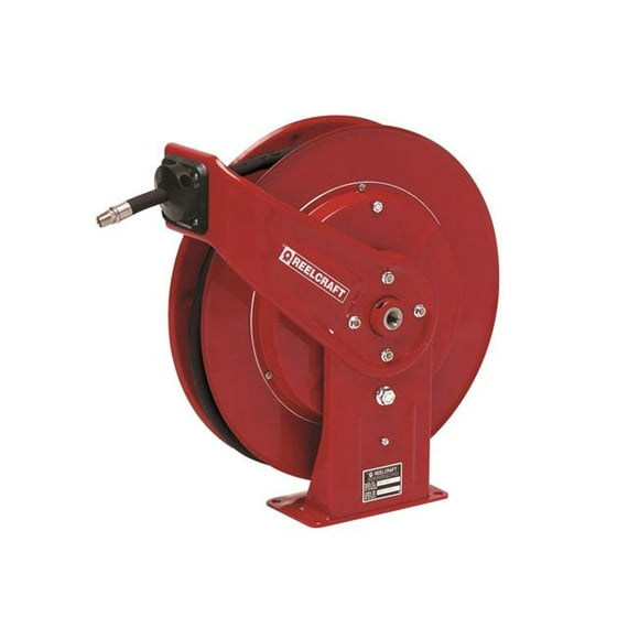 Reelcraft 7850 OMP Bobine de Tuyau Rétractable 3250 PSI 0,5 Po x 50 Pi. Premium Ressort