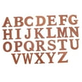 thumbnail image 5 of MLINS Coffee Color Wooden Alphabet Letters for DIY Creative Crafts and Decorations 26 Pieces, 5 of 8