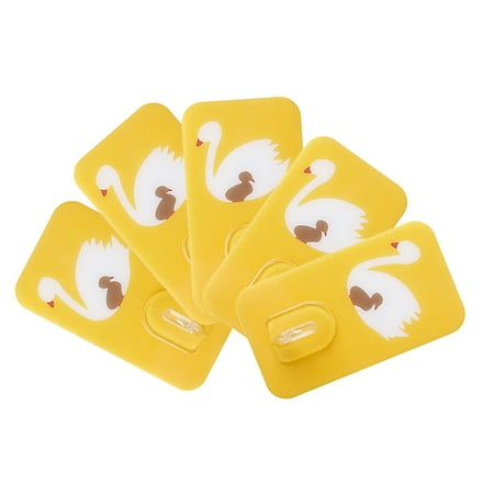 

Kizly Drying Rack Clothing 5Pcs Strong Self Adhesive Door Wall Hangers Hooks Suction Heavy Load Rack Sucker Clearance