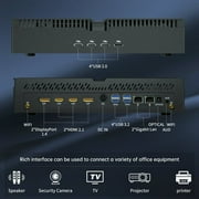 Kinupute Mini PC Gaming, Desktop Computer i7-13700F 16 Cores Upto 5.2GHz, 32G DDR5, 1T M.2 PCIE4.0 SSD, Windows 11 Pro, GeForce RTX4060 8G, Four Display, 8K@60Hz Outputs, Dual LAN, WiFi6E/BT5.3