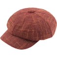 thumbnail image 3 of CoCopeaunts Newsboy Hats for Women Flat Cap Vintage Plaid Octagonal Newsboy Cap Artist Painter Berets Casual Adjustable Beret Hat, 3 of 7