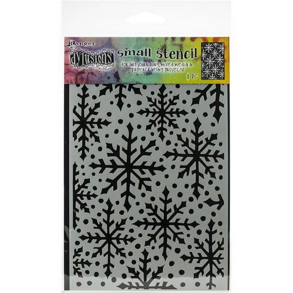 Dyan Reaveley's Dylusions Stencils 5"X8"-Snowflake