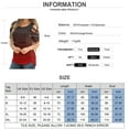 thumbnail image 3 of PALACLOTH Ladies Solid Color Short Sleeve Top Women's Round Neck T-shirt, 3 of 3