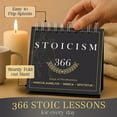 thumbnail image 5 of Quokka Stoicism Calendar For Adults - Inspirational Practices for Personal Growth - Office Decor for Men and Women, 5 of 6
