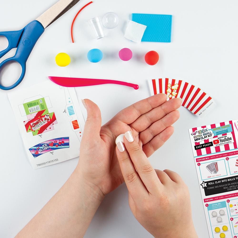 Fashion Angels 100% Extra Small Movie Treats Mini Clay Kit