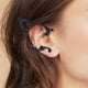 thumbnail image 1 of Retro Elf Ear Cuff Handcraft Costume Fairy Alloy Metal Ear Wrap para Negro Derecha Hugo Clip de manguito de oreja, 1 of 8