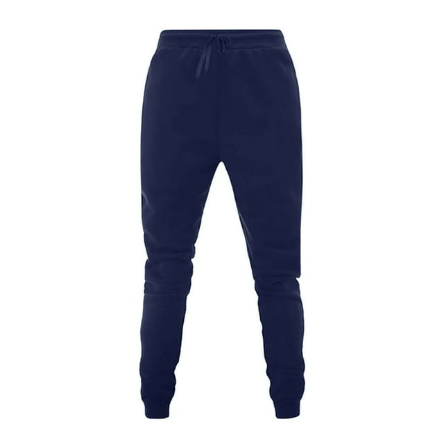 JUNWELL Women High Waisted Sweatpants Winter Fleece Drawstring Elastic Waist Athletic Joggers Pant Solid Color Loose Workout Cinched Bottom Trousers