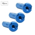 thumbnail image 3 of Accesorios de ciclismo duraderos, juego de 12 tapas de radios de aluminio 7075 azules para bicicletas de montaña, 3 of 8