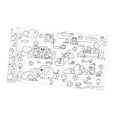 thumbnail image 2 of Coloring Paper Roll Colorable 30cmx300cm Rich Patterns DIY to splicing and coloring, Art Drawing Life, 2 of 9