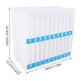 thumbnail image 5 of Multi Compartment Foam Mobile Phone Storage Box 20 Grids Cell Phone Holder for Classroom Office Meeting Room Organization, 5 of 5