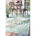 thumbnail image 5 of nuLOOM Outdoor Trudy, Turquoise, 8' 6" x 12' 2" Area Rug, 5 of 6