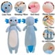 thumbnail image 4 of Almohada de felpa Kekeso Long Axolotl azul 100 cm para niños, 4 of 6