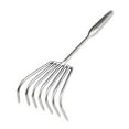 thumbnail image 4 of Almencla Garden Hand Rake Beach Sand Digging Tool Digging Compact Practical Multifunctional Gardening Soil Loosening Tool for Gardener Seven Tines, 4 of 8