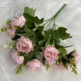 thumbnail image 1 of Paño de lijado por todas partes, peonía estrella del cielo, flor artificial nórdica, decoración de sala de estar, flor artificial, tienda de exhibición de flores falsas, 1 of 2