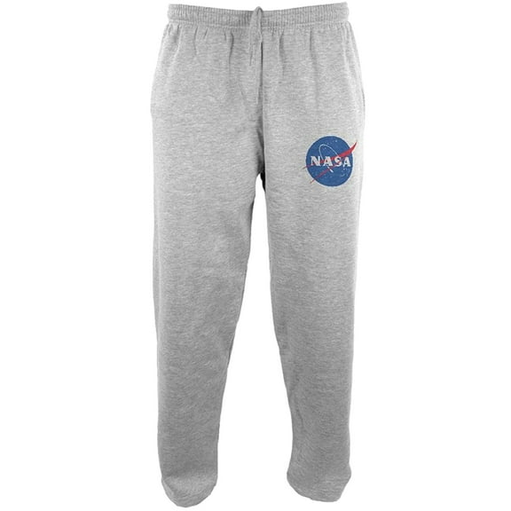 Mad Engine NASA Logo Gray Men's Sweatpants (XL)