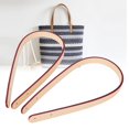thumbnail image 4 of Sonew DIY Bag Accessories,2Pcs Bag Hand Strap Split Leather DIY Hand-Made Handbag Parts with 8 Sets Light Gold Rivet Set,Handbag Handle, 4 of 10